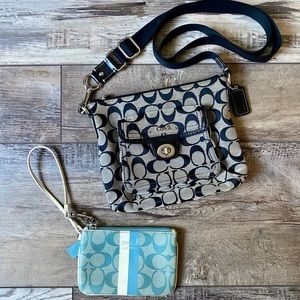 Coach Crossbody and Wristlet Bundle